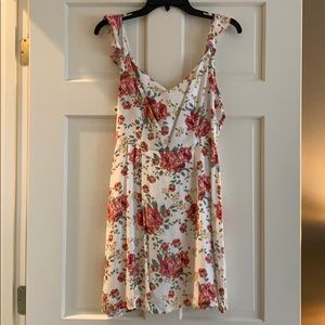 Wayf floral tie back sundress